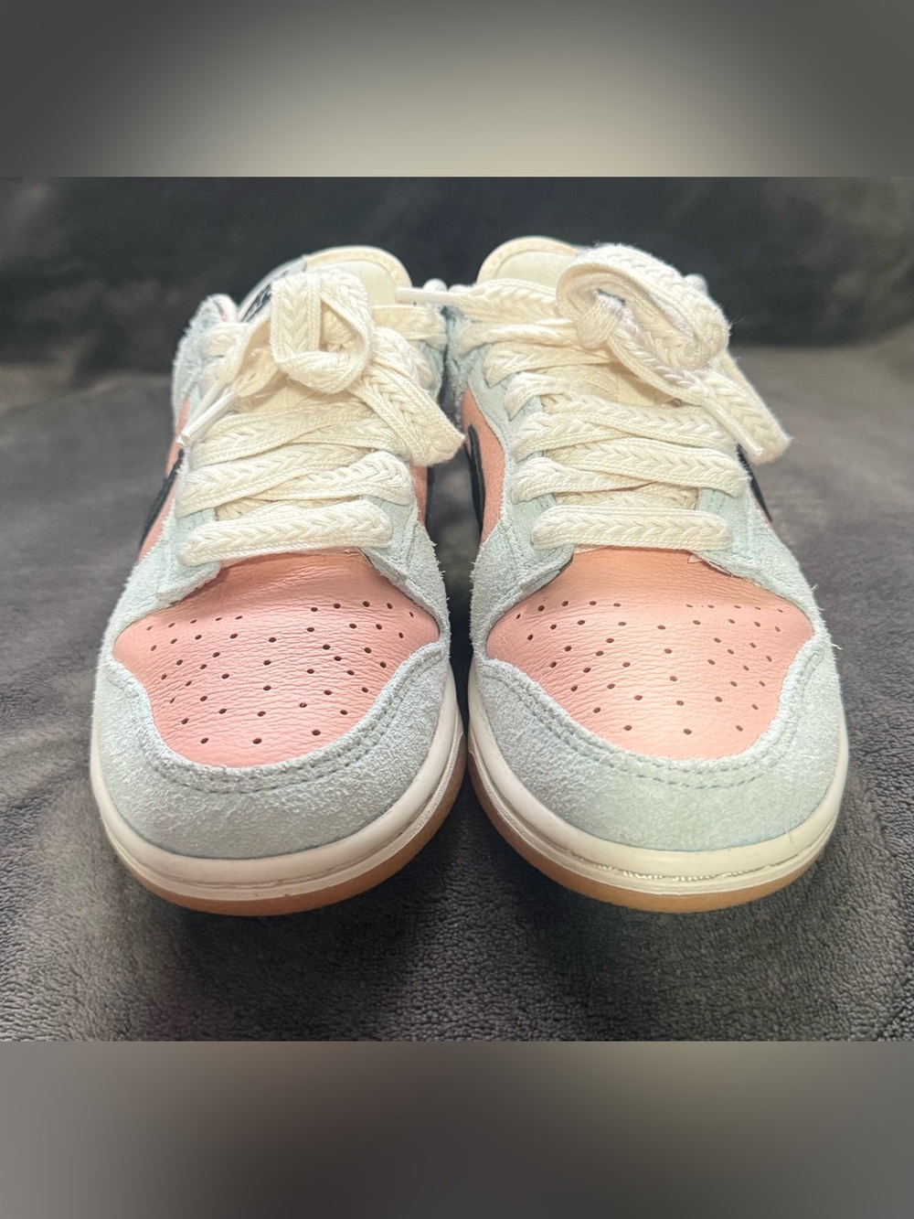 Nike Dunk Low Women's 'Glacier Blue/Arctic Orange' - Picture 5 of 7